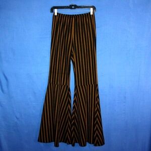 VAMP Vintage Stripe Flare Pants Wide Leg Medium